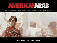 Tablet Screenshot of americanarabmovie.com